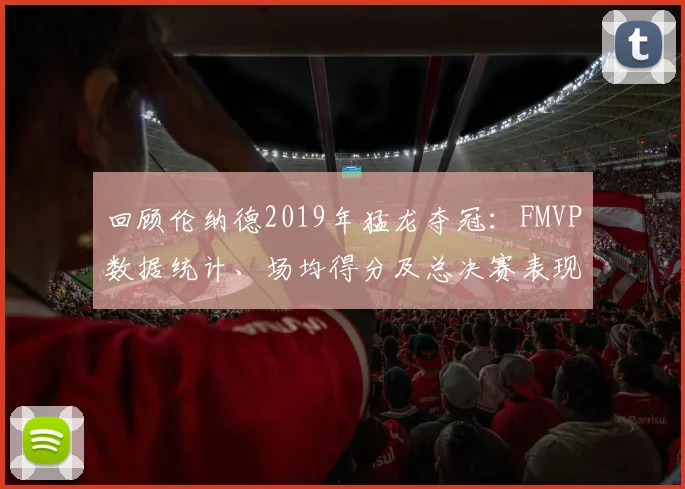 回顾伦纳德2019年猛龙夺冠：FMVP数据统计、场均得分及总决赛表现全解析